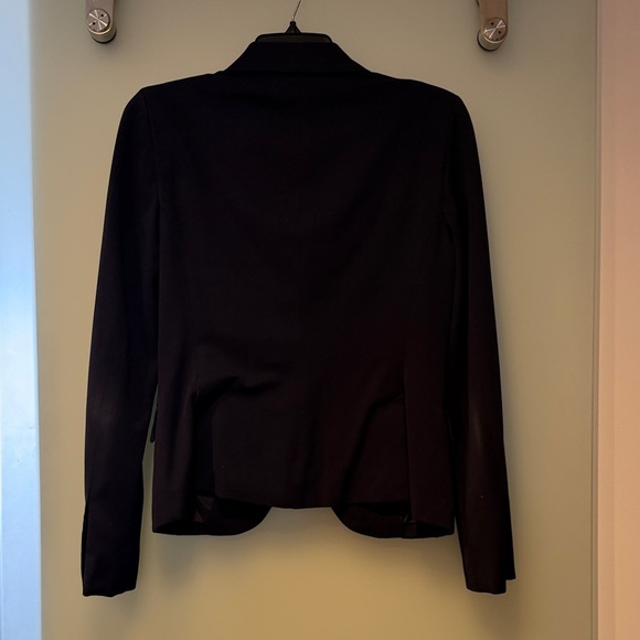 2 Elegant Blazers- Express Navy Blue Blazer  & White Cream Blazer - Picture 5 of 8